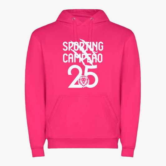 Sporting - Sweat-shirt com capuz - Rosa