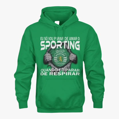 Sporting - Sweat-shirt com capuz - Verde