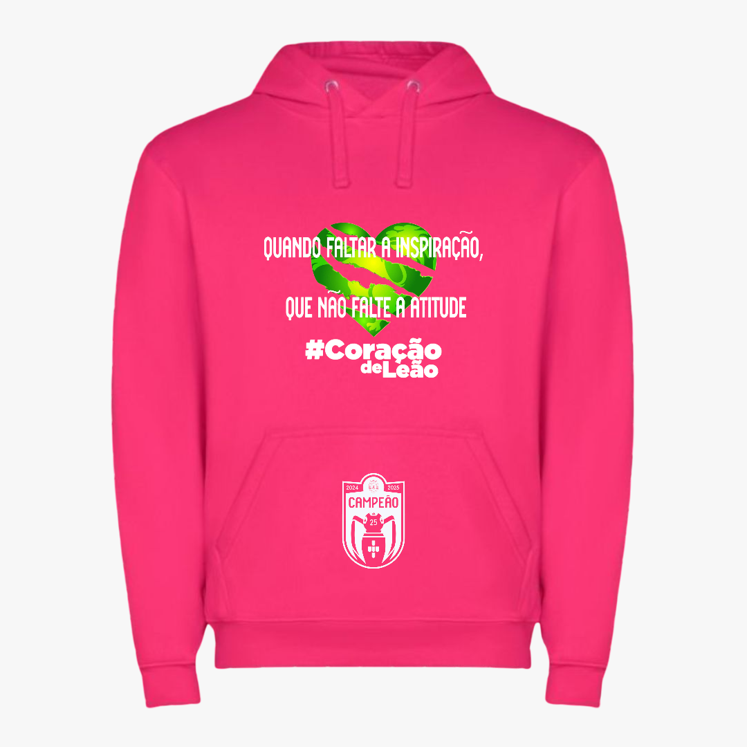 Sporting - Sweat-shirt com capuz - Rosa