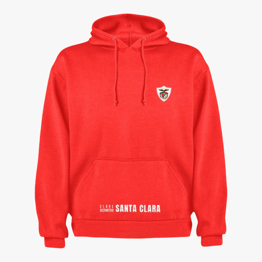 Santa Clara - Sweat-shirt com capuz - Vermelha