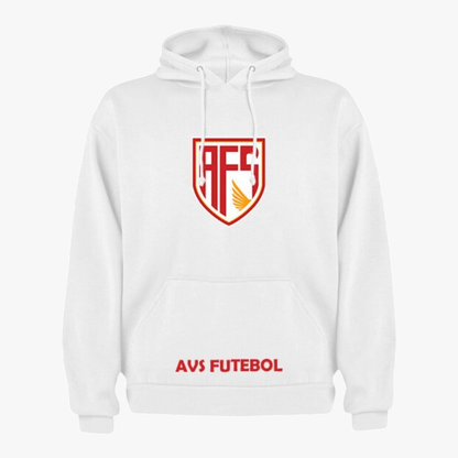 AVS - Sweat-shirt com capuz - Branca