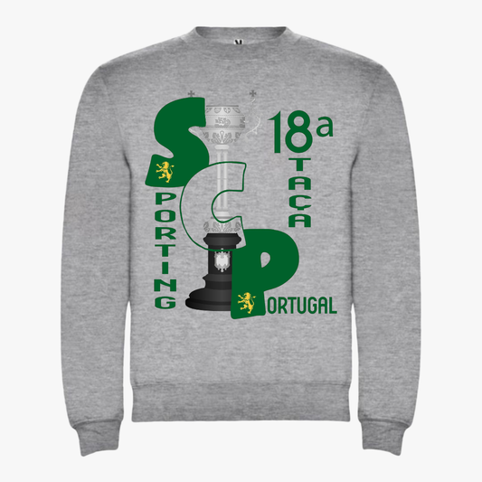 Sporting - Sweat-shirt - Cinza