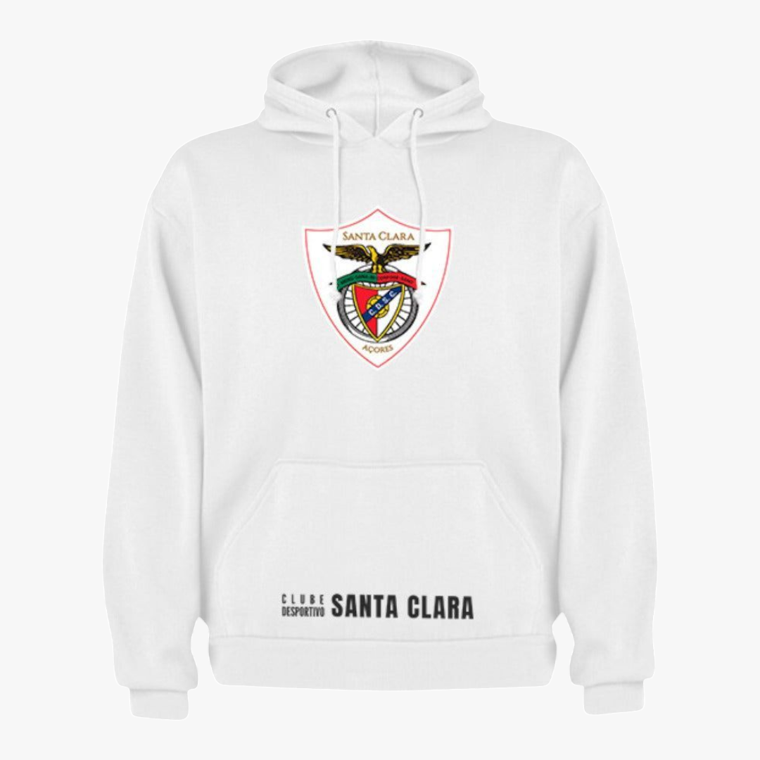 Santa Clara - Sweat-shirt com capuz - Branca