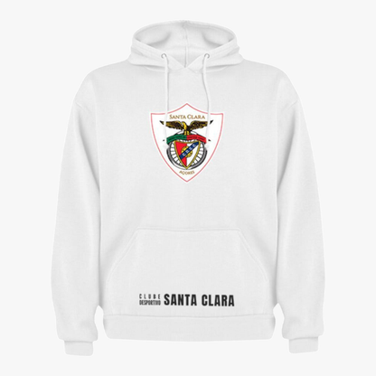 Santa Clara - Sweat-shirt com capuz - Branca