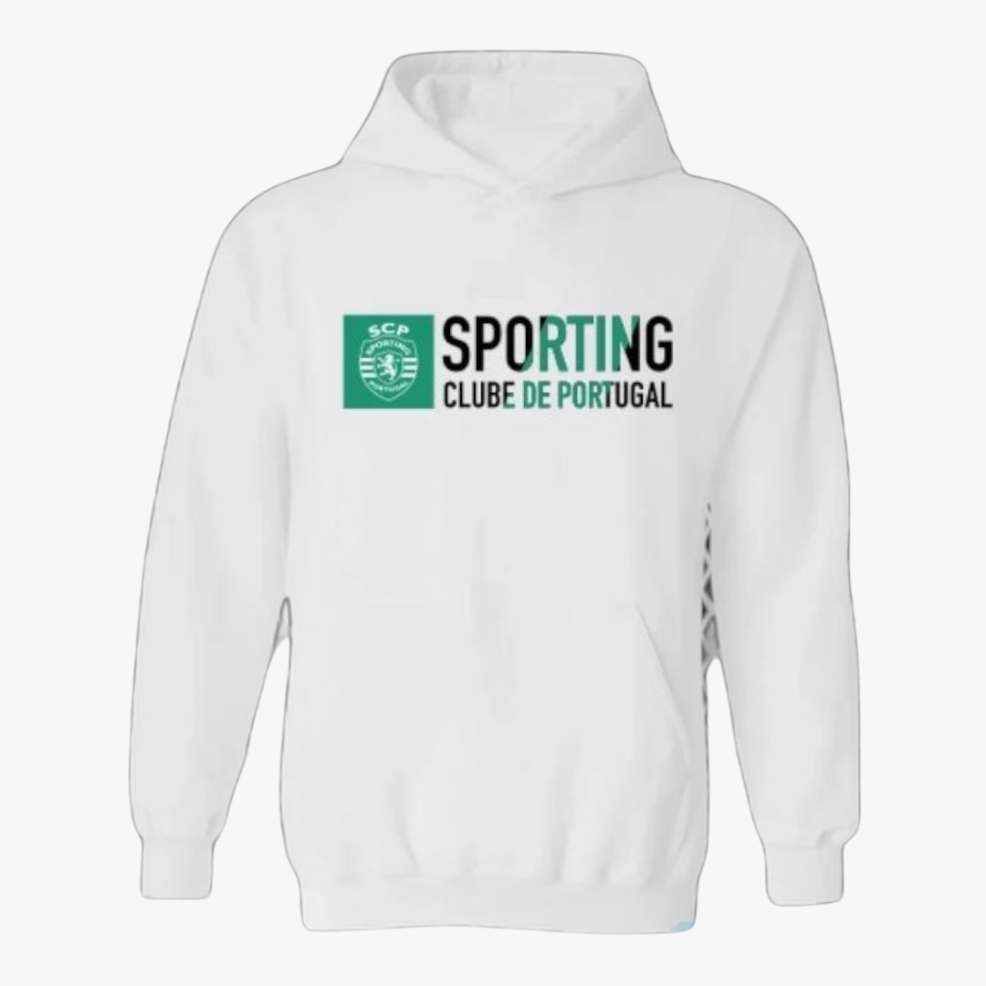 Sporting - Sweat-shirt com capuz - Branca