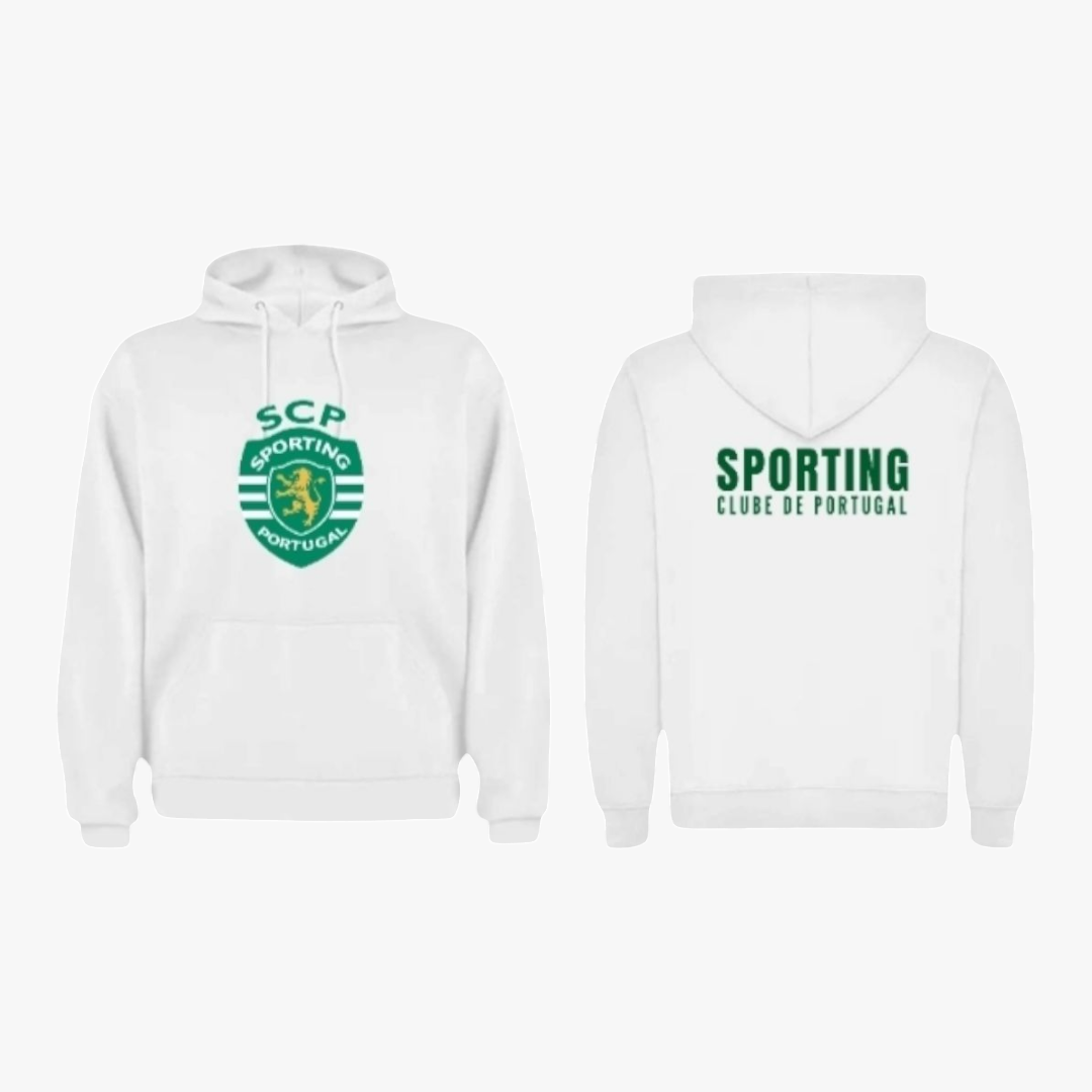 Sporting - Sweat-shirt com capuz - Branca