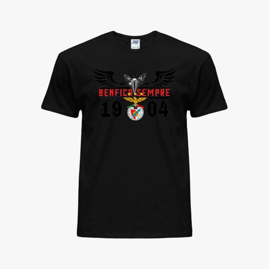 Benfica - T-shirt Preta