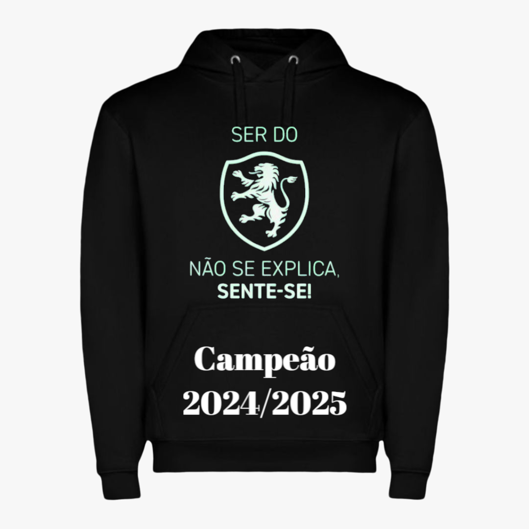 Sporting - Sweat-shirt com capuz - Preta