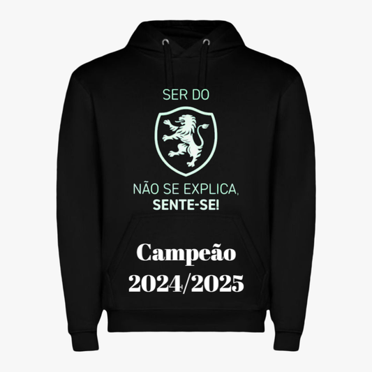 Sporting - Sweat-shirt com capuz - Preta