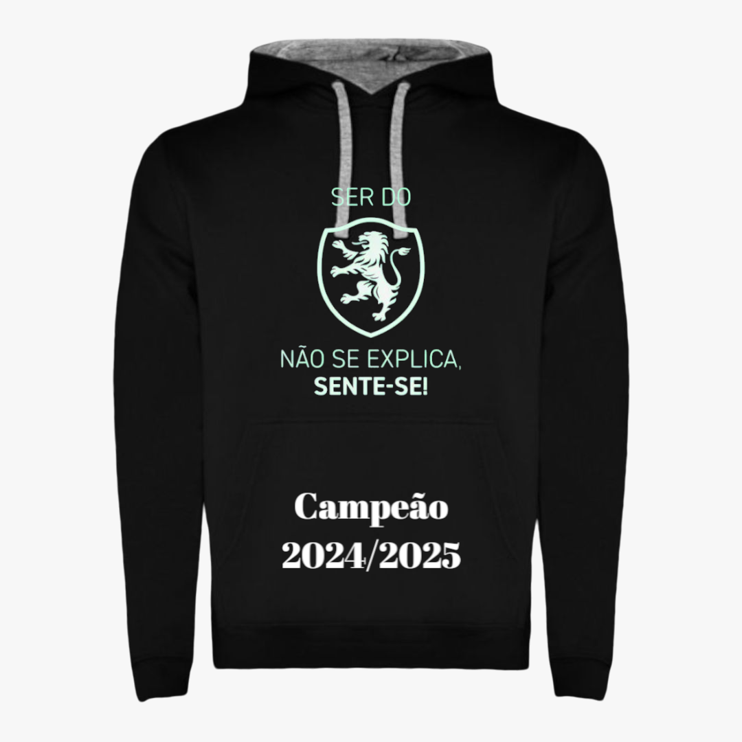 Sporting - Sweat-shirt com capuz - Preta