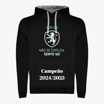 Sporting - Sweat-shirt com capuz - Preta