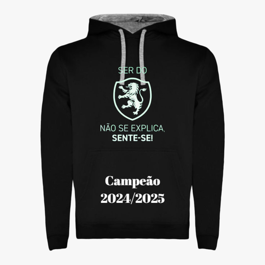 Sporting - Sweat-shirt com capuz - Preta