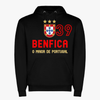 Benfica - Sweat-shirt com capuz - Preta