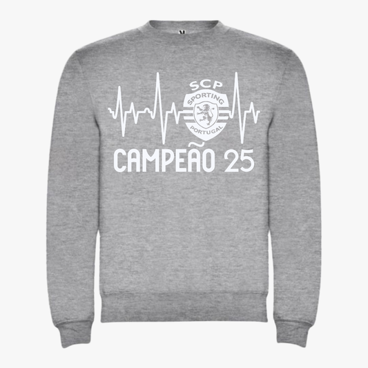 Sporting - Sweat-shirt - Cinza
