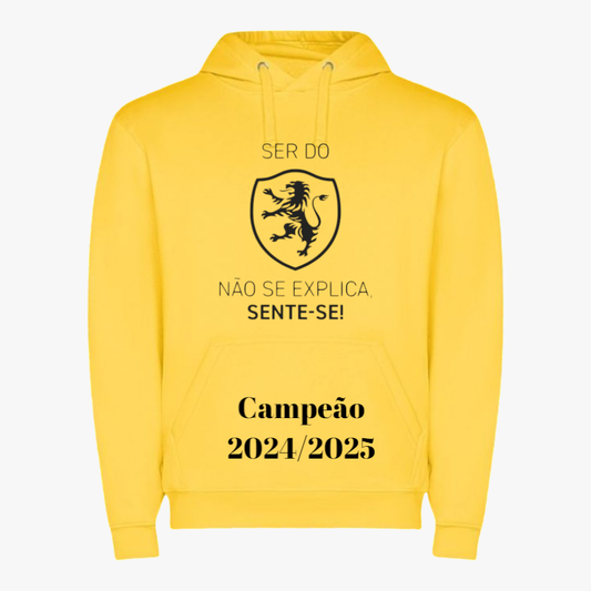 Sporting - Sweat-shirt com capuz - Amarela