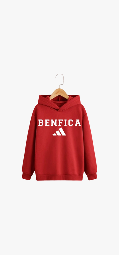 Benfica - Sweat-shirt com capuz - Vermelha