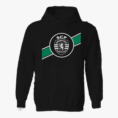 Sporting - Sweat-shirt com capuz - Preta