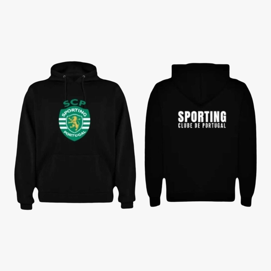 Sporting - Sweat-shirt com capuz - Preta