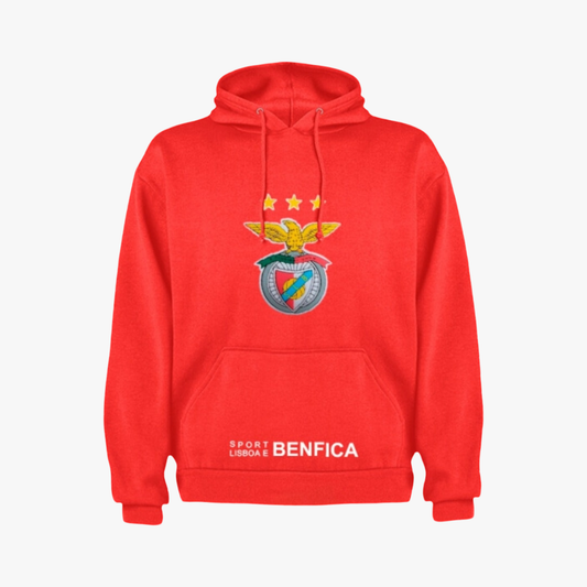 Benfica - Sweat-shirt com capuz - Vermelha