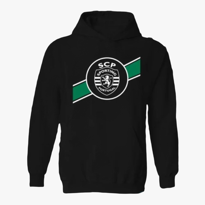 Sporting - Sweat-shirt com capuz - Preta