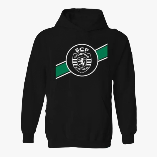 Sporting - Sweat-shirt com capuz - Preta