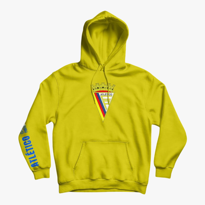 Atlético - Sweat-shirt com capuz - Amarela