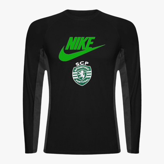 Sporting - Camisola técnica de manga comprida raglan