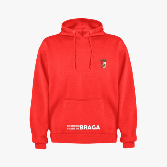 Braga - Sweat-shirt com capuz - Vermelha