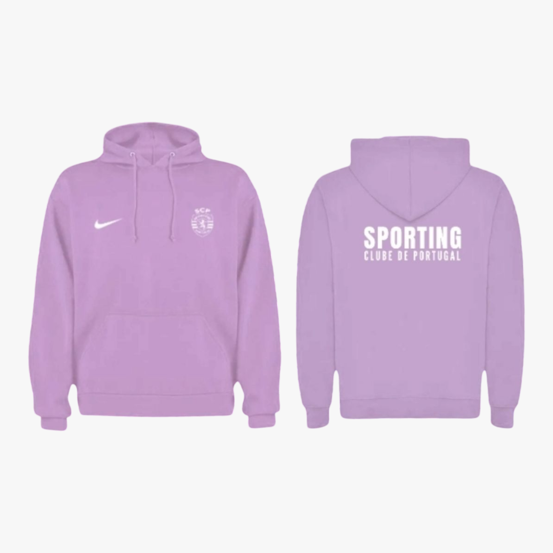 Sporting - Sweat-shirt com capuz - Rosa