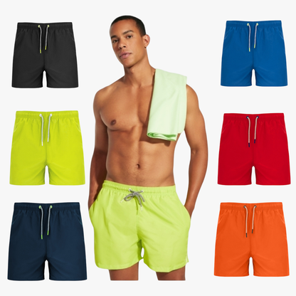 Ref. 6708 - Balos- Calção de banho com detalhes em contraste e dois bolsos laterais