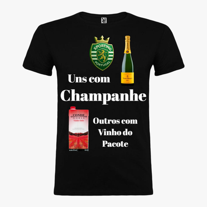Sporting - T-shirt Preta
