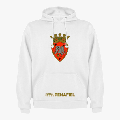 Penafiel - Sweat-shirt com capuz - Branca