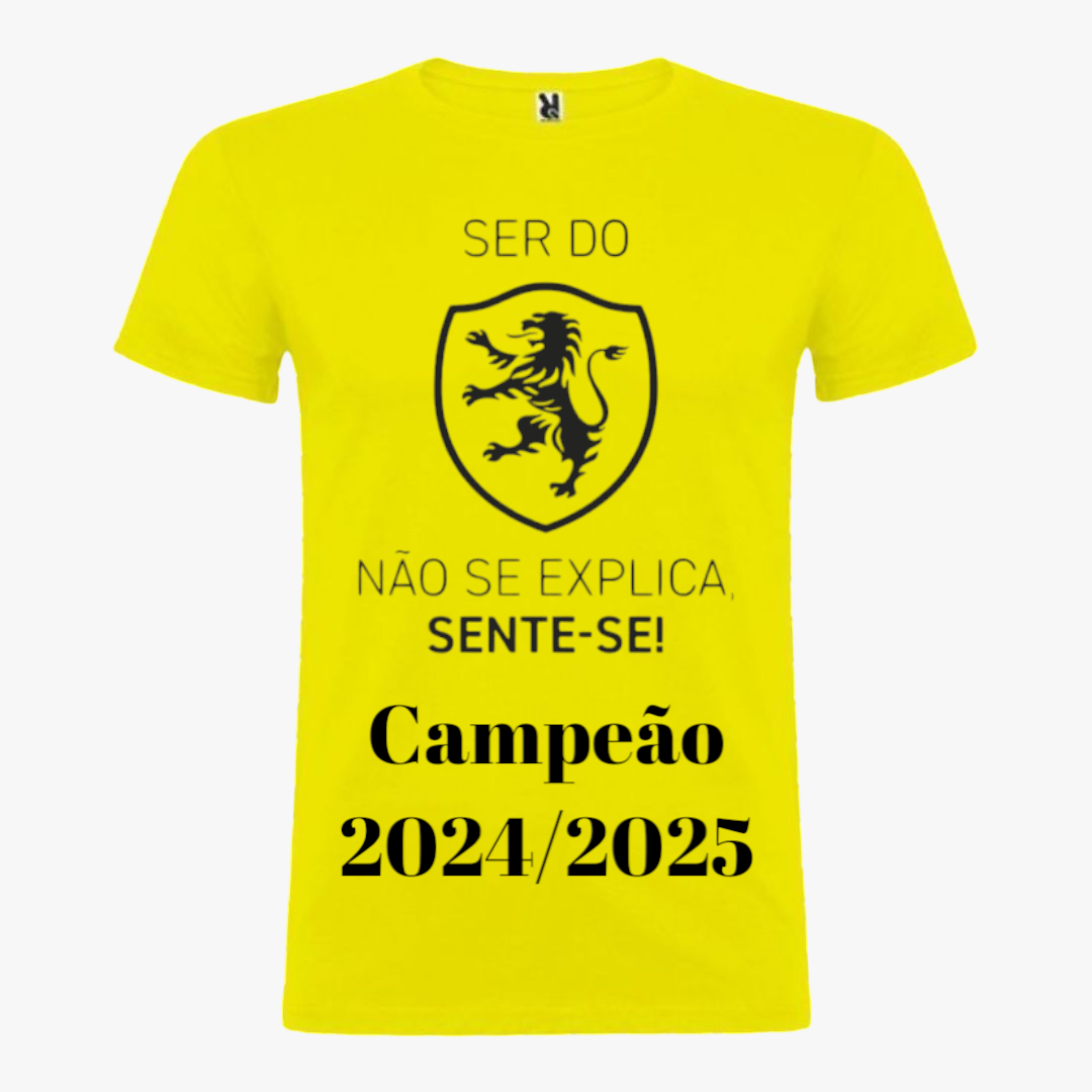 Sporting - T-shirt Amarela