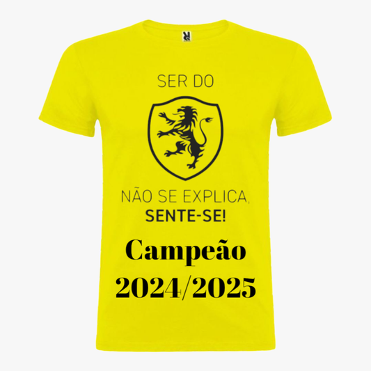 Sporting - T-shirt Amarela