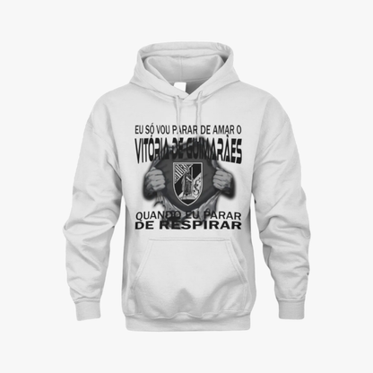 Vitória - Sweat-shirt com capuz - Branca