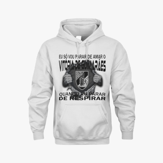 Vitória - Sweat-shirt com capuz - Branca