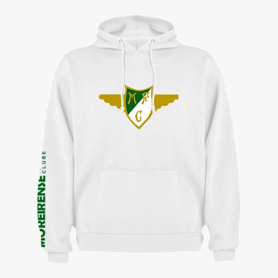 Moreirense - Sweat-shirt com capuz - Branca