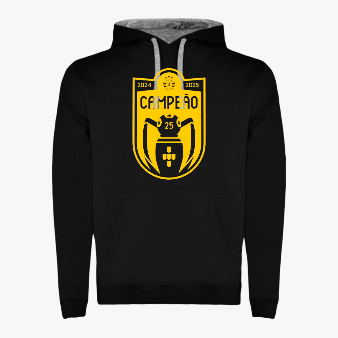 Sporting - Sweat-shirt com capuz - Preta