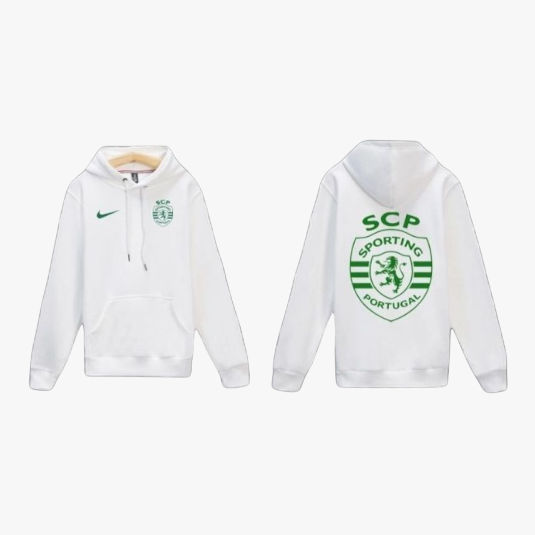Sporting - Sweat-shirt com capuz - Branca