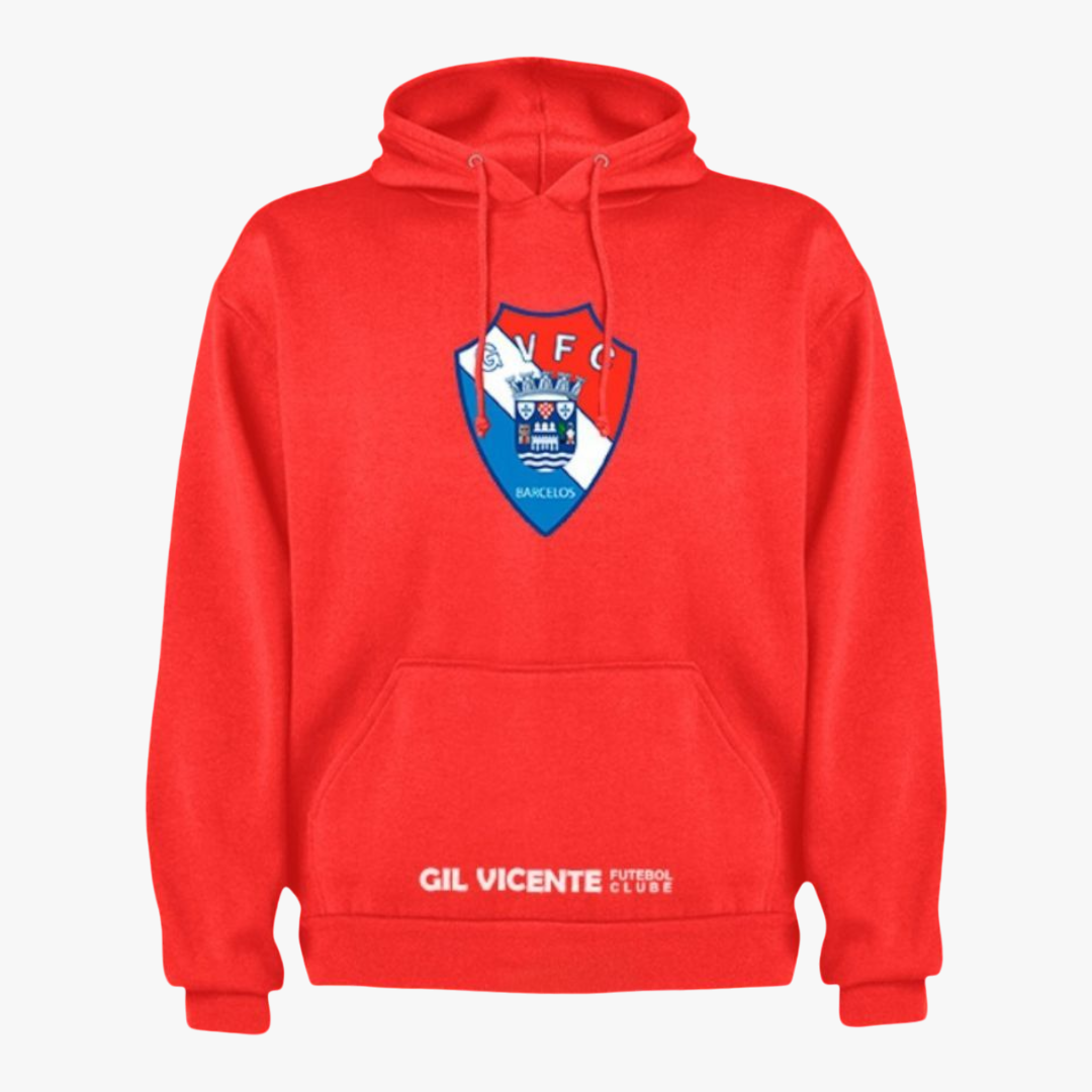 Gil Vicente - Sweat-shirt com capuz - Vermelha