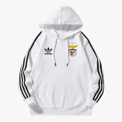 Benfica - Sweat-shirt com capuz - Branca