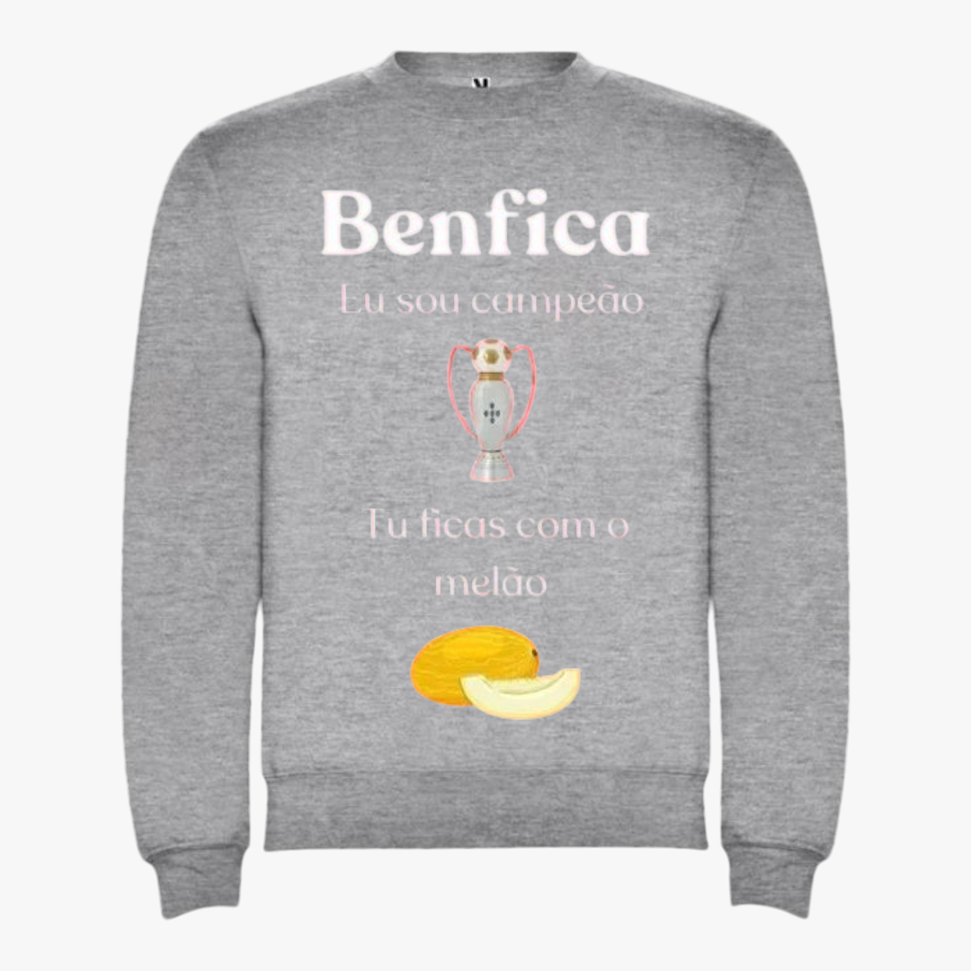 Benfica - Sweat-shirt - Cinza
