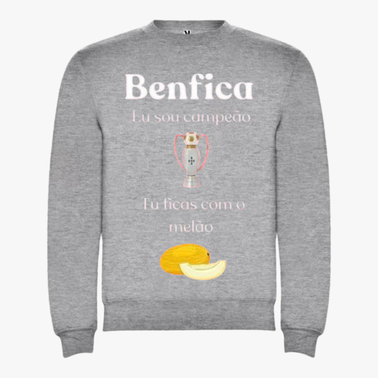Benfica - Sweat-shirt - Cinza