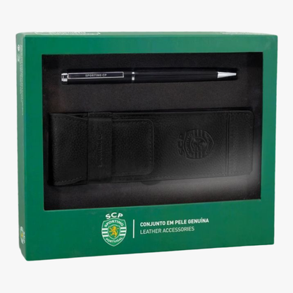 Sporting - Porta canetas + caneta