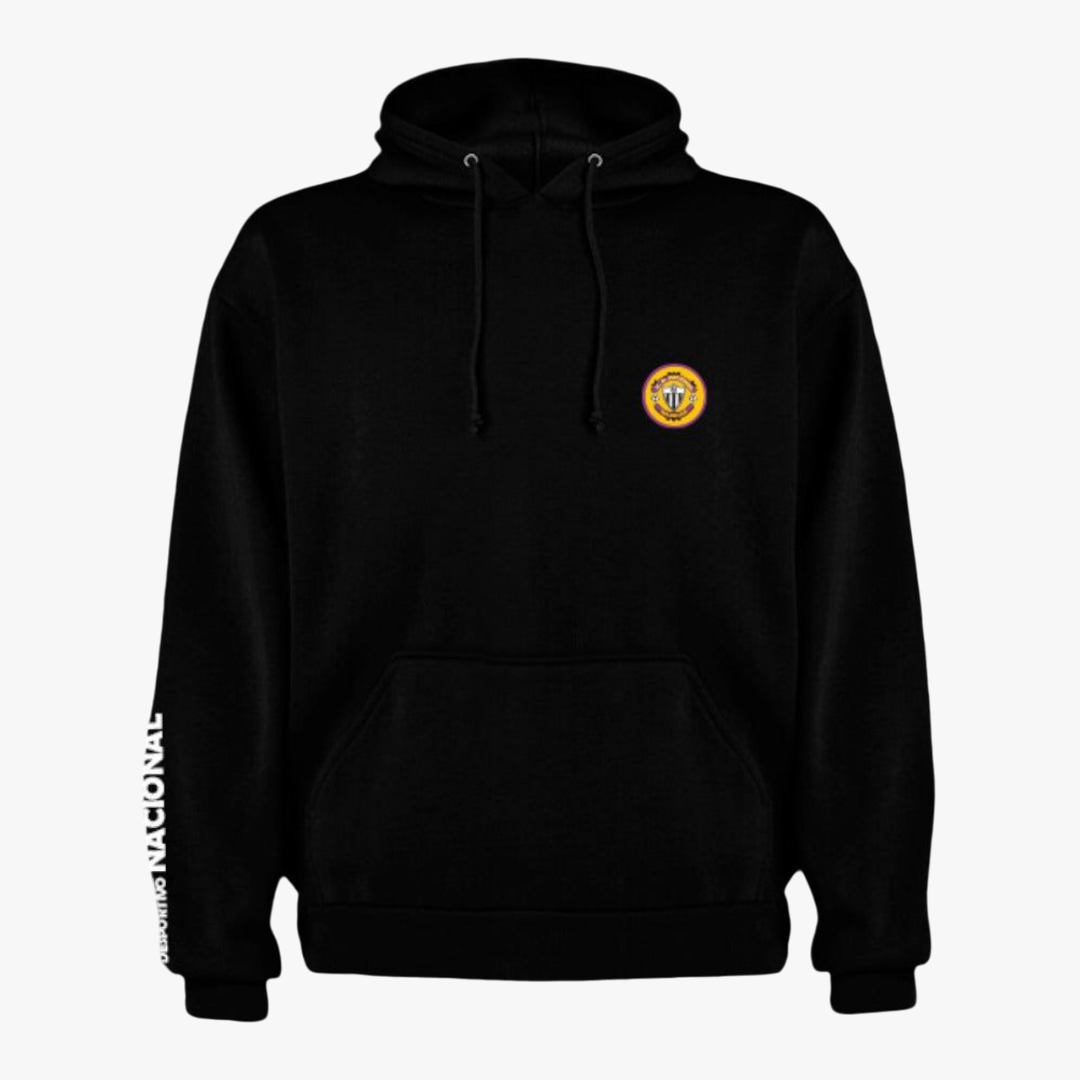 Nacional - Sweat-shirt com capuz - Preta