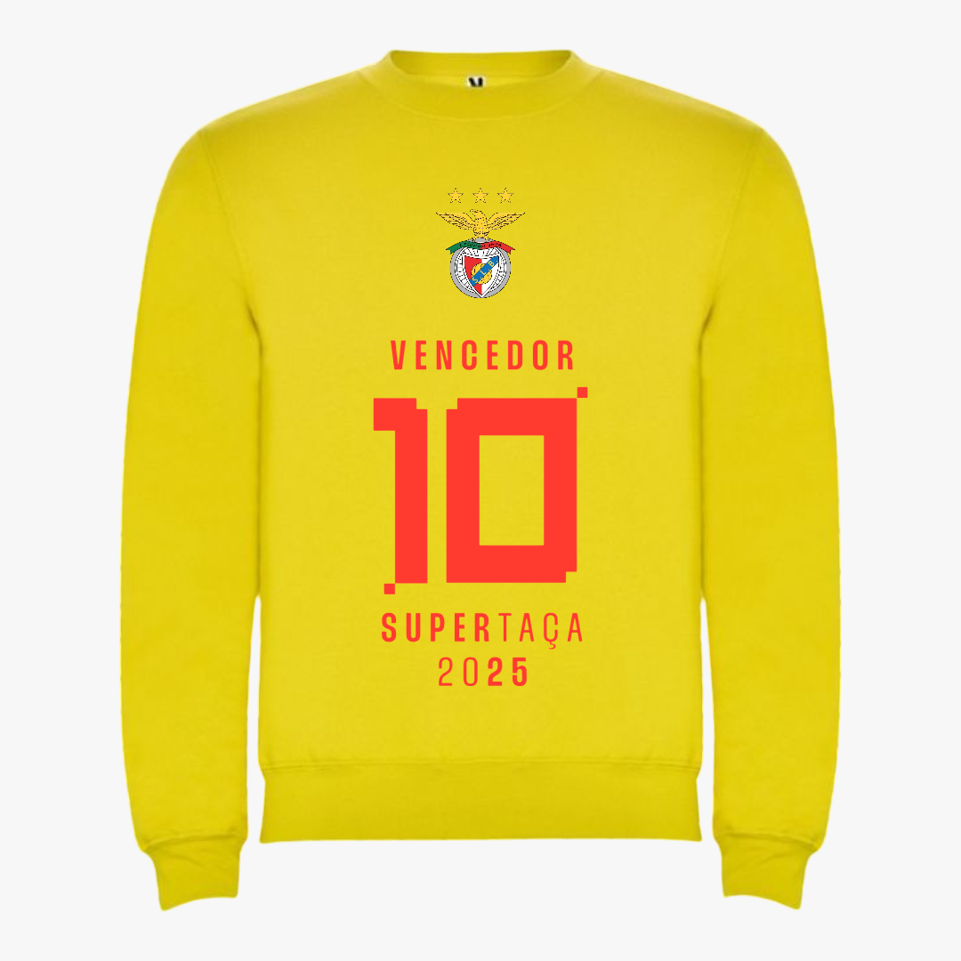 Benfica - Sweat-shirt - Amarela