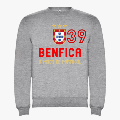 Benfica - Sweat-shirt - Cinza
