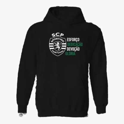 Sporting - Sweat-shirt com capuz - Preta