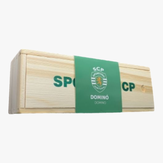 Sporting - Dominó caixa de madeira