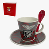 Benfica - Conjunto chávena com colher e pires